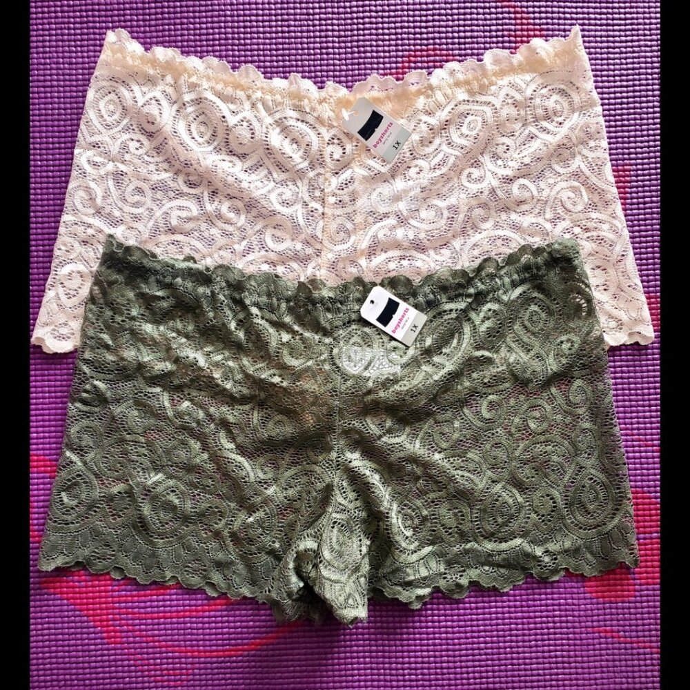 NWT Lace Boyshort Panties (Size 1X)
